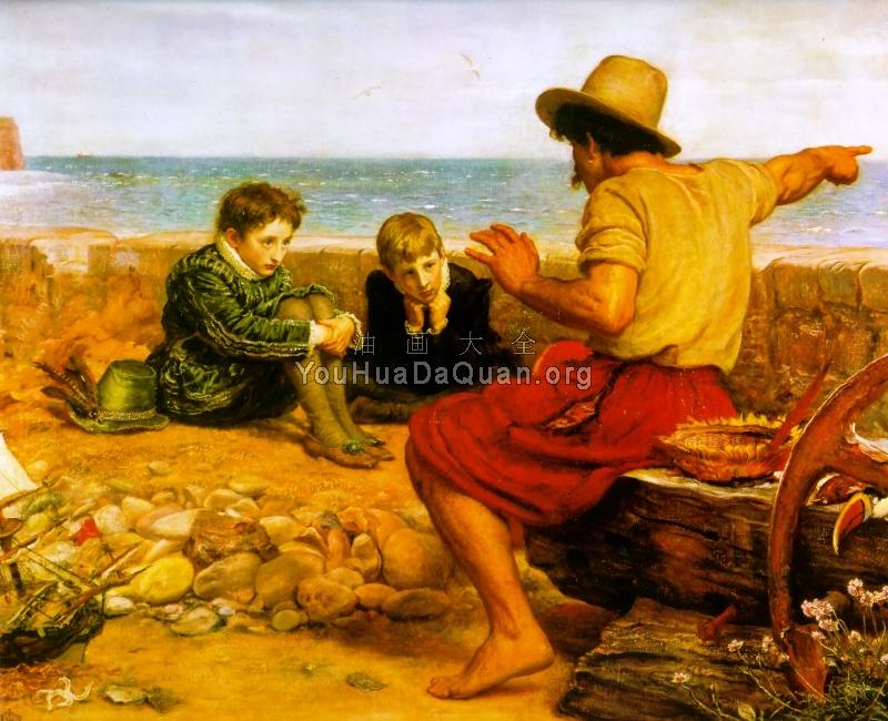 the childhood of walter raleigh - 约翰·埃弗里特·米莱斯